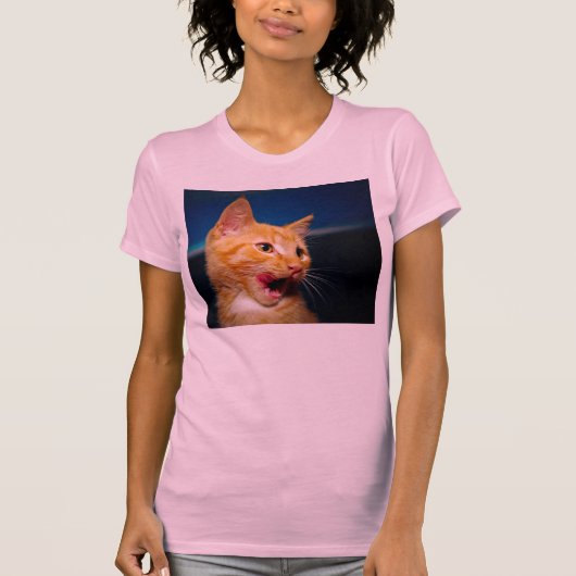 Tabby Cat T-shirt (Voorkant)