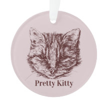 Tabby Cat Tekening Aangepaste kleur Aangepaste naa