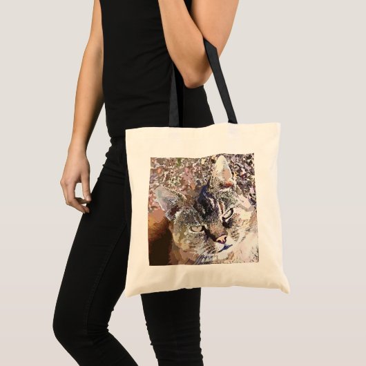 TABBY CAT TOTE BAG (Voorkant (product))