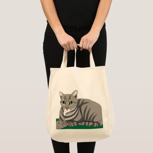 Tabby Cat Tote Bag (Voorkant (product))