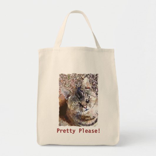 TABBY CAT TOTE BAG (Voorkant)