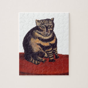 Tabby Cat van Henri Rousseau Legpuzzel