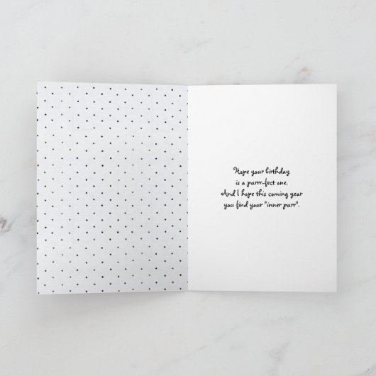 tabby cat-verjaardag kaart (Binnen)