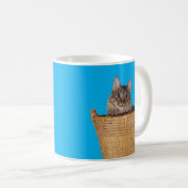 Tabby Cat zegt dat ik een mandje Hoesje voor koffi Koffiemok (Voorkant rechts)