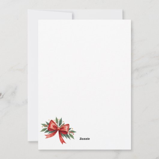 Tabby Cats in Preppy Winter Attire and Hat Winter Feestdagenkaart (Achterkant)