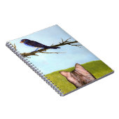 Tabby Cats Talk to Birds Notitieboek (Rechterzijde)