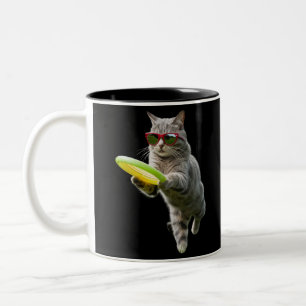 Tabby Disc Golf Tweekleurige Koffiemok