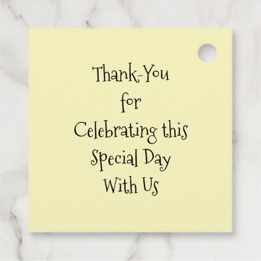 Tabby Fairy Kat Paddestoel Bloemen Bedankjes Labels (Achterkant)