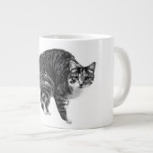 Tabby Glow door Winter Window Grote Koffiekop (Voorkant rechts)