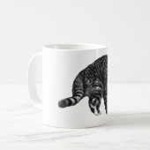 Tabby Glow door Winter Window Koffiemok (Voorkant links)