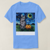 Tabby Halloween Katten T-shirt (Design voorkant)