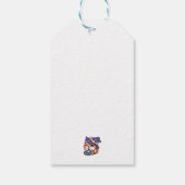 Tabby Heksenbrouwsel – Cute Halloween Kattendesign Cadeaulabel (Achterkant)