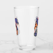 Tabby Heksenbrouwsel – Cute Halloween Kattendesign Glas (Rechts)