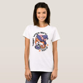 Tabby Heksenbrouwsel – Mooie Halloween Kattenontwe T-shirt (Voorkant volledig)