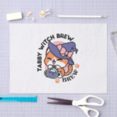 Tabby Heksenbrouwsel – Mooie Halloween Kattenontwe Tissuepapier (Craft)