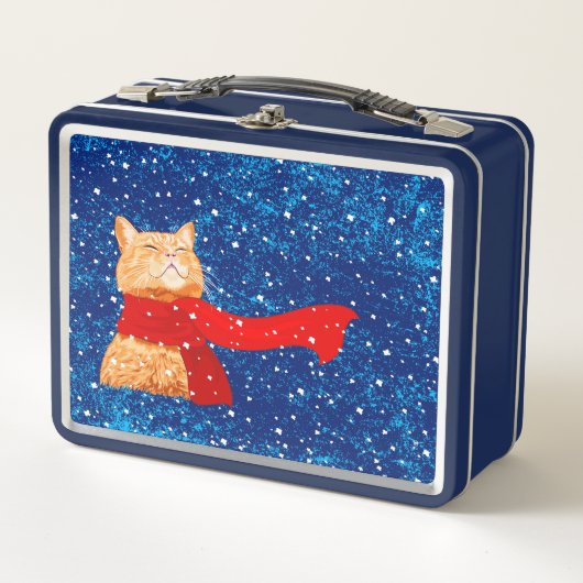 Tabby houdt van sneeuw (Voorkant)