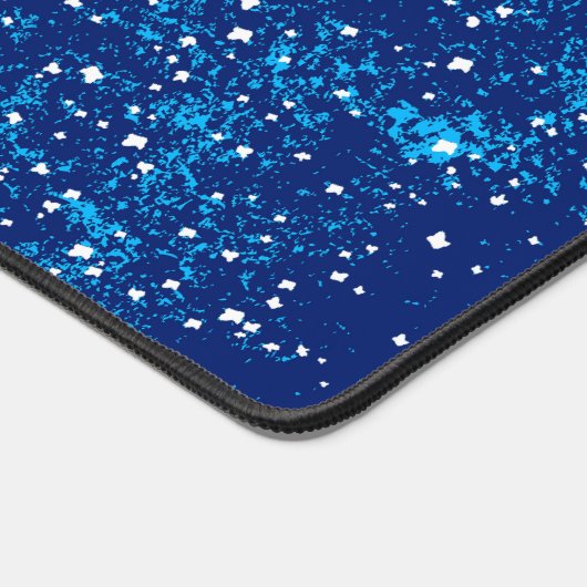 Tabby houdt van sneeuw bureaumat (Hoek)