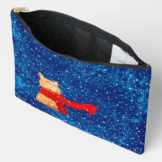 Tabby houdt van sneeuw etui (Open)