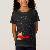 Tabby houdt van sneeuw t-shirt (Voorkant)