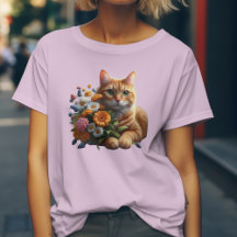 Tabby Kat Charm: Snorharen en Wilde Bloemen