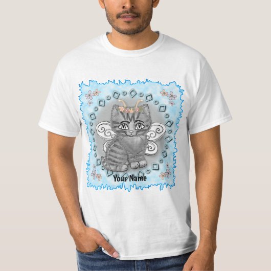 Tabby Kat Fee T-Shirt (Voorkant)