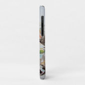 Tabby Kat katten huisdier kunst Aquarel Dames Port Case-Mate iPhone Case (Achterkant/links)