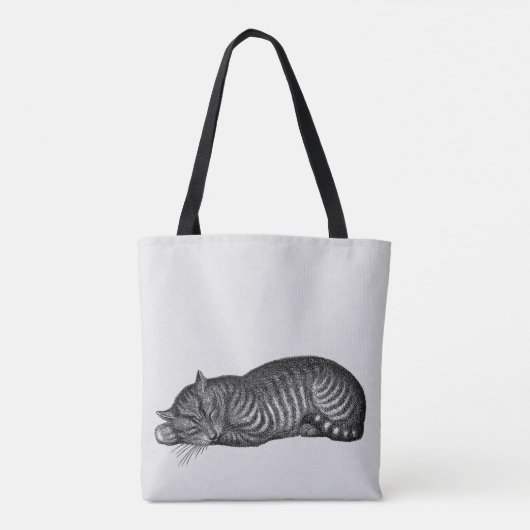 TABBY KAT KUNST TAS (Achterkant)