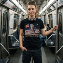 Tabby Kat op de Maan Astronaut Grappig Retro T-Shi