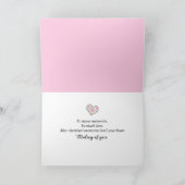 Tabby Kat op speldenhuisdier Verlies sympathie Kaart (Binnen)