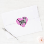 Tabby Kat Stickers Roze katten Stickers Set (Envelop)