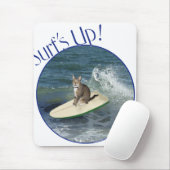 Tabby Kat Surft Op! Muismat (Met muis)
