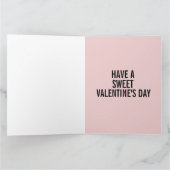 TABBY KAT VALENTIJN DAG Kaart (Binnen)