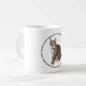 Tabby Kat Wensen Koffiemok (Voorkant links)