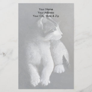 Tabby Kitten Briefpapier