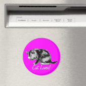 Tabby Kitten Cat-lover Art Magnet (Insitu (Vaatwasser))