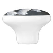 Tabby Kitten Keramische Knop (Zijkant)