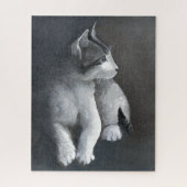 Tabby Kitten Legpuzzel (Verticaal)
