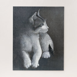 Tabby Kitten Legpuzzel