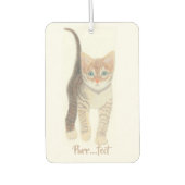 Tabby Kitten Luchtverfrisser (Voorkant)