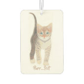 Tabby Kitten Luchtverfrisser (Achterkant)