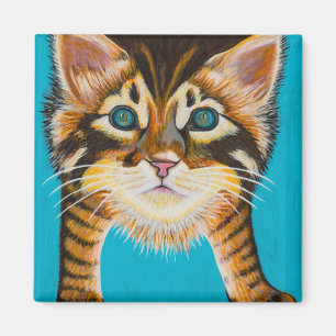 Tabby Kitten Magneet