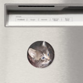Tabby Kitten magnet (Insitu (Vaatwasser))