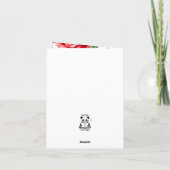 Tabby Kitten Miauw-velous Valentijn Kaart (Achterkant)