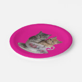 Tabby Kitten Paper Bord (Gekanteld)