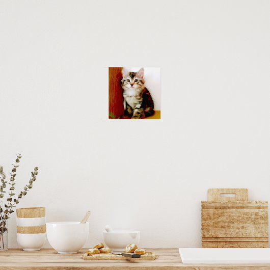 Tabby Kitten poster (Keuken)