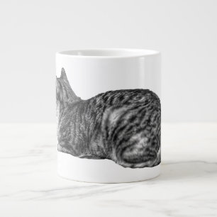 Tabby Loaf, Zachte Textuur Grote Koffiekop