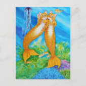 Tabby MerCats Briefkaart (Voorkant)