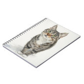 Tabby Muse Spiral Notebook Notitieboek (Linkerzijde)