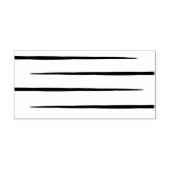 Tabby-Stripe Rubber Stamp Rubberstempel (Afrduk)