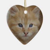 Tabby Tomcat Kitten Keramisch Ornament (Rechts)